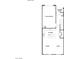 First floor floor plan with the kitchen, living room, dining area, garage and covered entry area labeled at 4273 Venus Falls Ave, North Las Vegas, NV 89084
