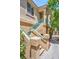 Condominium architectural exterior features colorful desert landscaping at 5155 W Tropicana Ave # 2017, Las Vegas, NV 89103
