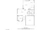 Main floor plan featuring living room, kitchen, dining area and garage at 5458 Walton Heath Ave, Las Vegas, NV 89142