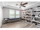 Walk-in pantry room with custom shelving and abundant storage space at 7135 Polaris Ave, Las Vegas, NV 89118