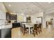 Spacious kitchen with a large island, stainless steel appliances, and ample counter space at 8176 Duncan Peak Ct, Las Vegas, NV 89139