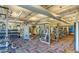 Community gym with weight training machines and free weights at 8255 Las Vegas Blvd # 1905, Las Vegas, NV 89123