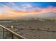 Night view from balcony showcases city lights and colorful sunset at 8255 Las Vegas Blvd # 1905, Las Vegas, NV 89123