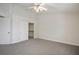 Spacious bedroom with carpet, closet, and base molding at 901 Nevada Sky St, Las Vegas, NV 89128