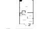 Detailed floor plan showcasing the layout of the first story including the living room and kitchen at 901 Nevada Sky St, Las Vegas, NV 89128