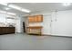 Spacious garage with built-in cabinets, work benches and epoxy flooring at 904 Swift Bear St, Henderson, NV 89002