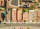 Birds eye view of the property with well maintained landscaping at 9163 W Torino Ave, Las Vegas, NV 89148