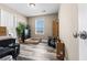 Bedroom with wood-style floors, and a walk-in closet at 9163 W Torino Ave, Las Vegas, NV 89148