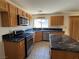 Bright kitchen with stainless steel appliances and center island at 925 Scarlet Haze Ave, Las Vegas, NV 89183