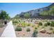 Desert-style landscaping enhances the community with drought-resistant plants and a scenic walking path at 9451 Lunar Ray St, Las Vegas, NV 89143
