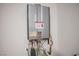 Efficient tankless water heater, providing on-demand hot water with energy-saving technology for the home at 9451 Lunar Ray St, Las Vegas, NV 89143