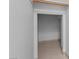 Walk-in closet with shelves and tile floor at 9625 Gatesville Ave, Las Vegas, NV 89148