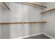 Spacious walk-in closet features multiple shelves and hanging racks at 9625 Gatesville Ave, Las Vegas, NV 89148