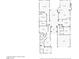 Detailed floor plan of the home with dimensions, showing layout of rooms and closets at 9733 Plateau Heights Pl, Las Vegas, NV 89144