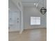 Bright living room features white cabinets, modern lighting, and hardwood floors at 1852 E Viking Rd, Las Vegas, NV 89169