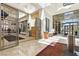Modern lobby with high ceilings, large windows, and tile flooring at 1950 Colvin Run Dr, Henderson, NV 89052