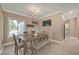 Comfortable dining room with seating for six at 1999 Oliver Springs St, Henderson, NV 89052