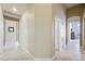 Hallway with tile flooring and access to other rooms in the house at 2113 Scarlet Rose Dr, Las Vegas, NV 89134