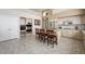 Bright kitchen with stainless steel appliances, granite countertops, and breakfast bar with seating at 2113 Scarlet Rose Dr, Las Vegas, NV 89134