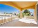 Spacious balcony with elegant columns offering neighborhood views at 4620 N Tee Pee Ln, Las Vegas, NV 89129