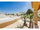 Comfortable balcony showing desert landscaping and mountain views at 4620 N Tee Pee Ln, Las Vegas, NV 89129
