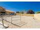 Spacious horse enclosure with sandy ground, secure fencing, and a clear view at 4620 N Tee Pee Ln, Las Vegas, NV 89129