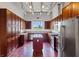 Kitchen with stainless steel appliances and large cabinets, plus an island at 5603 Deer Creek Falls Ct, Las Vegas, NV 89118