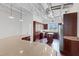Open kitchen with stainless steel appliances, an island, and granite countertops at 5603 Deer Creek Falls Ct, Las Vegas, NV 89118