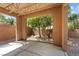 Exterior patio with view of the landscape at 5603 Deer Creek Falls Ct, Las Vegas, NV 89118