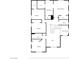 Upstairs floor plan featuring primary bedroom, laundry, bedrooms, bathrooms, and hall at 5660 Oasis Ridge St, North Las Vegas, NV 89031