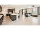 Spacious layout seamlessly connects the kitchen and living area, enhancing everyday living and entertaining at 5660 Oasis Ridge St, North Las Vegas, NV 89031