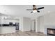 Kitchen featuring stainless appliances, white cabinets and granite countertops at 6909 Fruit Flower Ave, Las Vegas, NV 89130