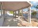 A covered patio provides a comfortable space for outdoor relaxation and entertainment at 6909 Fruit Flower Ave, Las Vegas, NV 89130