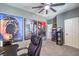 Bedroom featuring movie themed posters on the wall and other decor at 7472 Garnet Moon St, North Las Vegas, NV 89084