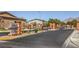 Gated entrance to Rigel Pointe and Mira Pointe, offering privacy and security for residents at 7472 Garnet Moon St, North Las Vegas, NV 89084