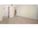The bedroom has easy access to both the bathroom and the kitchen at 7885 W Flamingo Rd # 1131, Las Vegas, NV 89147