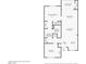 Detailed floorplan showcasing layout of bedrooms, bathrooms, kitchen, and living spaces at 8070 W Russell Rd # 1023, Las Vegas, NV 89113