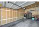 Clean garage interior offers plenty of storage space for your belongings at 9303 Gilcrease Ave # 2234, Las Vegas, NV 89149