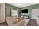 Inviting living area featuring comfortable seating, modern decor, and great natural light at 9303 Gilcrease Ave # 2234, Las Vegas, NV 89149