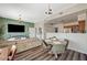 Open-concept living space with kitchen, dining area, and comfortable living room at 9303 Gilcrease Ave # 2234, Las Vegas, NV 89149