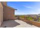 Large balcony overlooking the neighborhood, perfect for entertaining or relaxing at 12269 Catanzaro Ave, Las Vegas, NV 89138