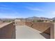 View of the rooftop terrace with panoramic mountain views and neighborhood scenery at 12269 Catanzaro Ave, Las Vegas, NV 89138