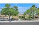 Charming single-story home featuring mature trees and a well-maintained front yard at 1331 Melville Dr, Las Vegas, NV 89102