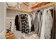 Walk-in closet with ample storage space and organized shelving units at 3937 Country Lights St, Las Vegas, NV 89129