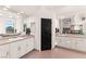 Bathroom featuring great granite countertops, cabinets, and views at 4 Via Vittorio Pl, Henderson, NV 89011