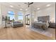Spacious main bedroom boasts a sitting area, lots of natural light and a lovely view at 4 Via Vittorio Pl, Henderson, NV 89011