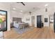 Spacious main bedroom boasts a sitting area, balcony access and ensuite bathroom at 4 Via Vittorio Pl, Henderson, NV 89011