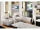 Cozy sitting area near kitchen with views of the pool and outdoor patio at 4 Via Vittorio Pl, Henderson, NV 89011