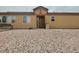 Single story home features a desert rock yard at 4314 Flaming Ridge Trl, Las Vegas, NV 89147