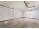 Spacious two car garage with a new garage door opener at 5417 Bible Cir, North Las Vegas, NV 89031